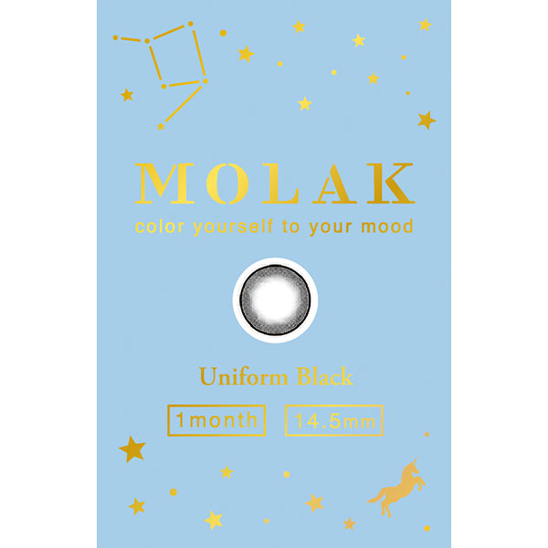 モラクマンスリー(1箱2枚入り)ユニフォームブラック