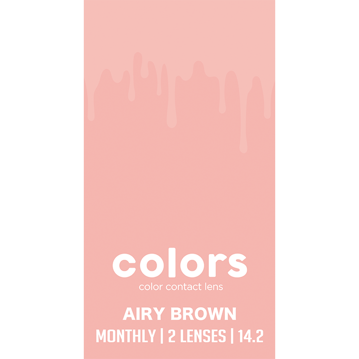 カラーズ(1箱2枚入)エアリーブラウン