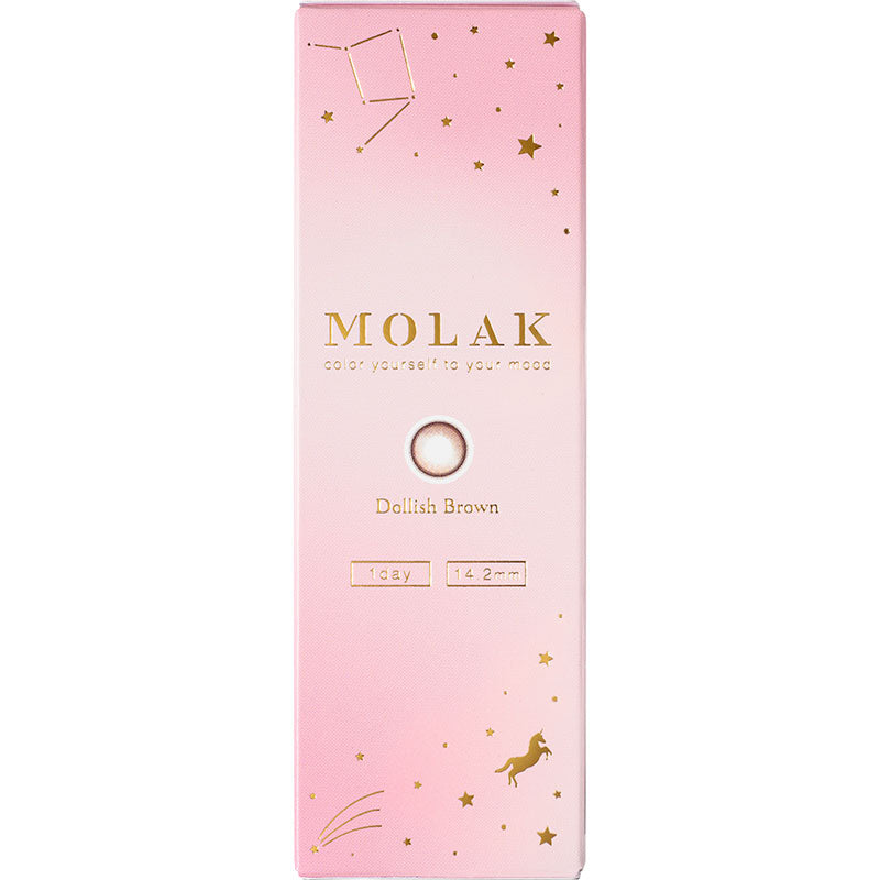 モラクワンデー(1箱10枚入)ドーリッシュブラウン