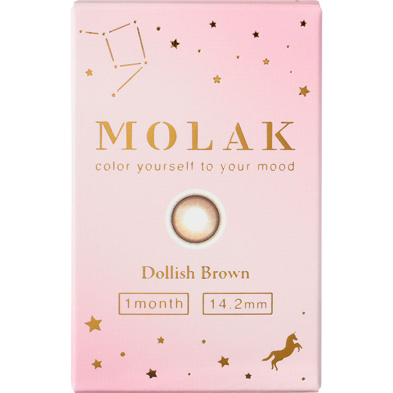 モラクマンスリー(1箱2枚入り)ドーリッシュブラウン