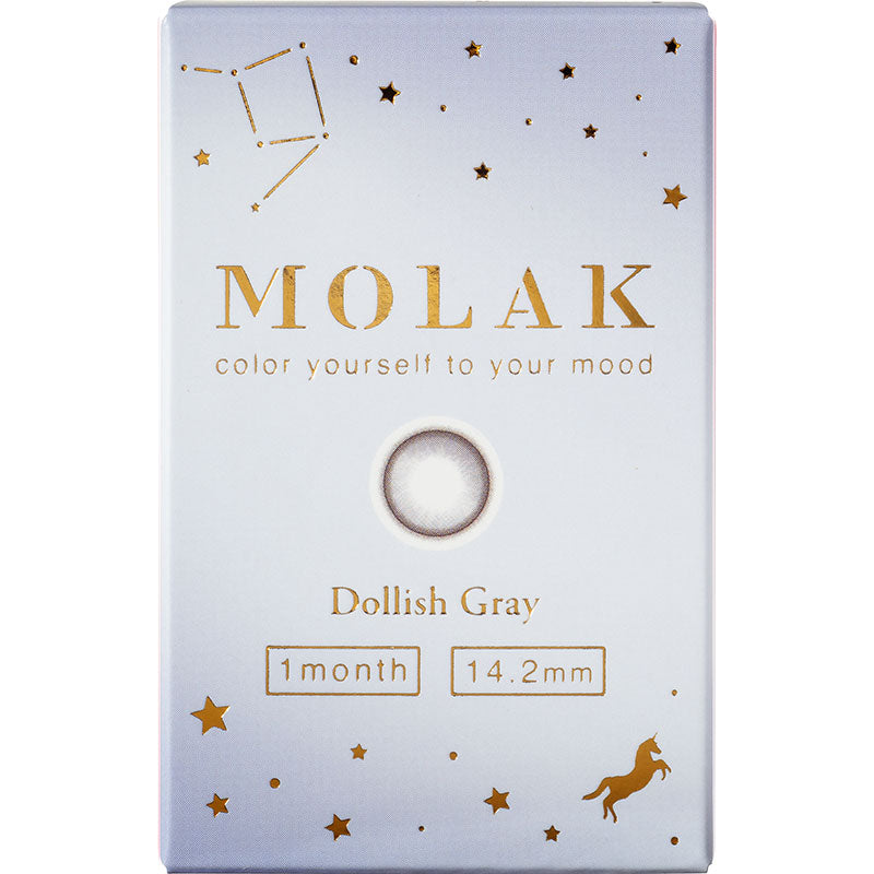 モラクマンスリー(1箱2枚入り)ドーリッシュグレー