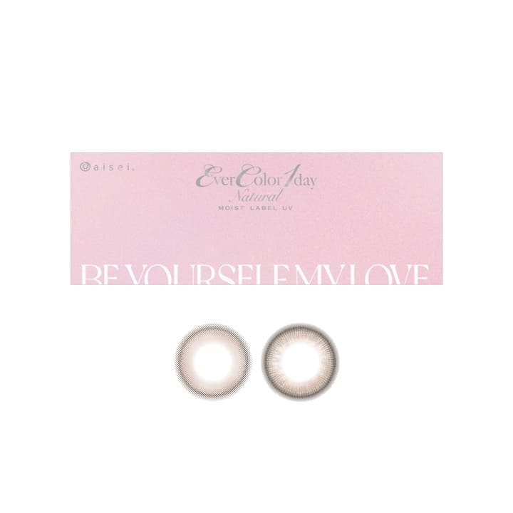 エバーカラーワンデー ナチュラル モイストレーベルUV(1箱20枚入)ティアーミューズ