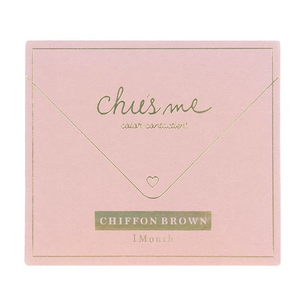 チューズミー マンスリー(1箱2枚入)シフォンブラウン