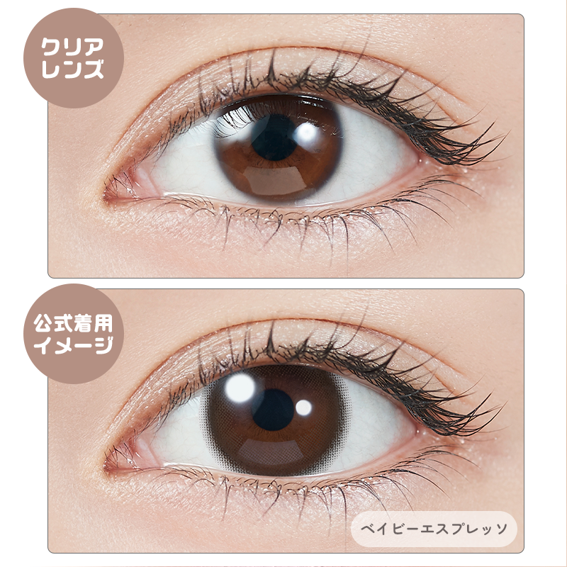 トパーズ マンスリー(1箱2枚入)ベイビーエスプレッソ