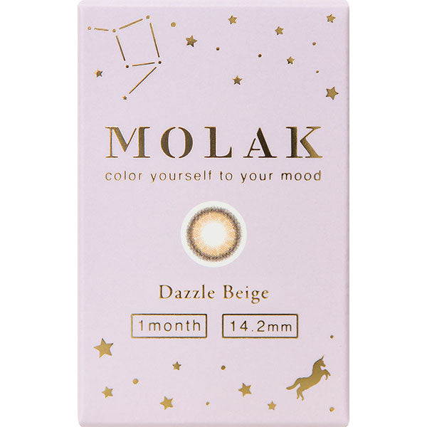 モラクマンスリー(1箱2枚入)ダズルベージュ