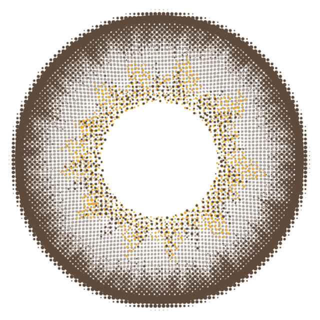 カラーズ ワンデー(1箱10枚入)メガブラウン