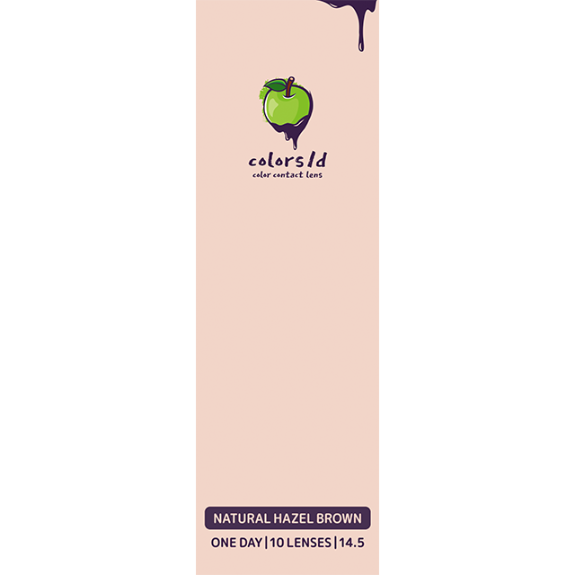 カラーズ ワンデー(1箱10枚入)ナチュラルヘーゼルブラウン