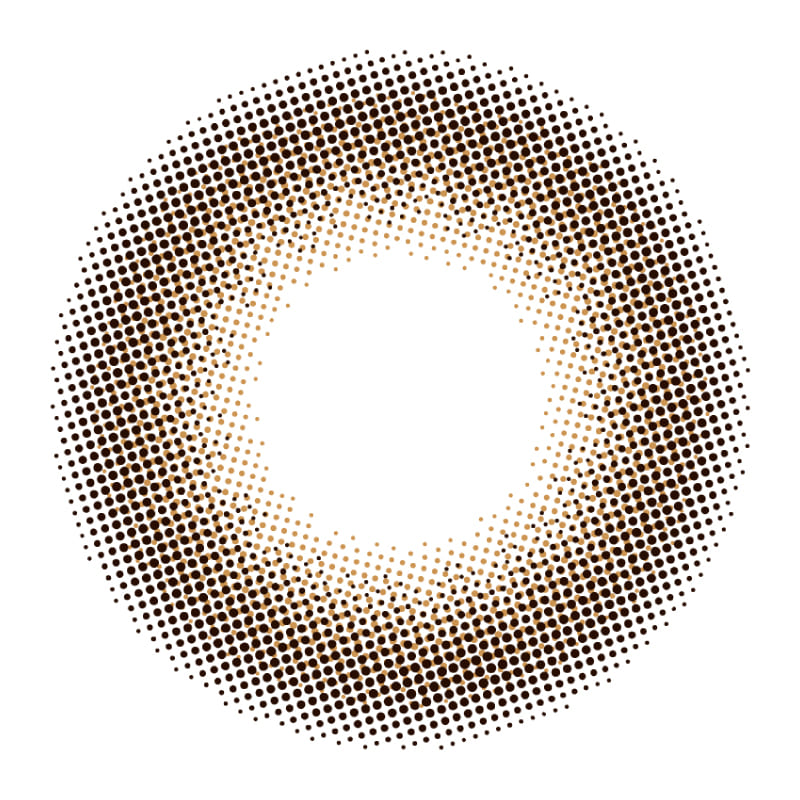 トリコ二ナル（1箱10枚入）涙目ブラウン