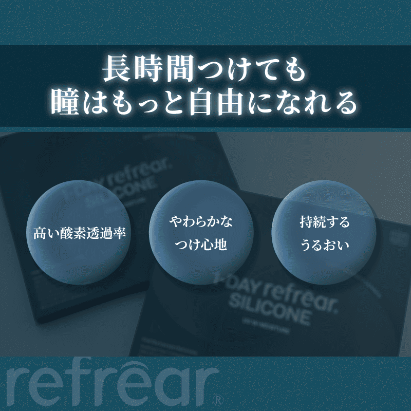 ワンデーリフレア シリコーン UV Wモイスチャー（1箱30枚入）クリア