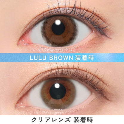 キャンディーマジックワンデー（1箱10枚入）ルルブラウン