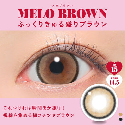 ファビュラス マンスリー（1箱2枚入）メロブラウン