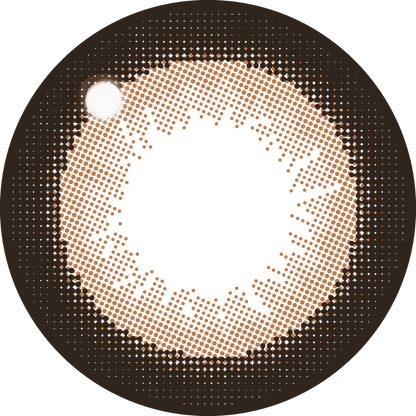 ファビュラス ワンデー（1箱10枚入）NO.3 ブラウン