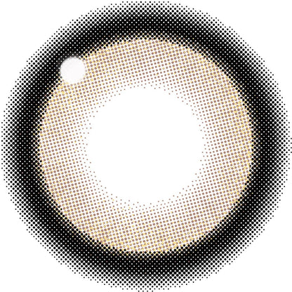 シークレットキャンディーマジックワンデー（1箱20枚入）ラメブラウン