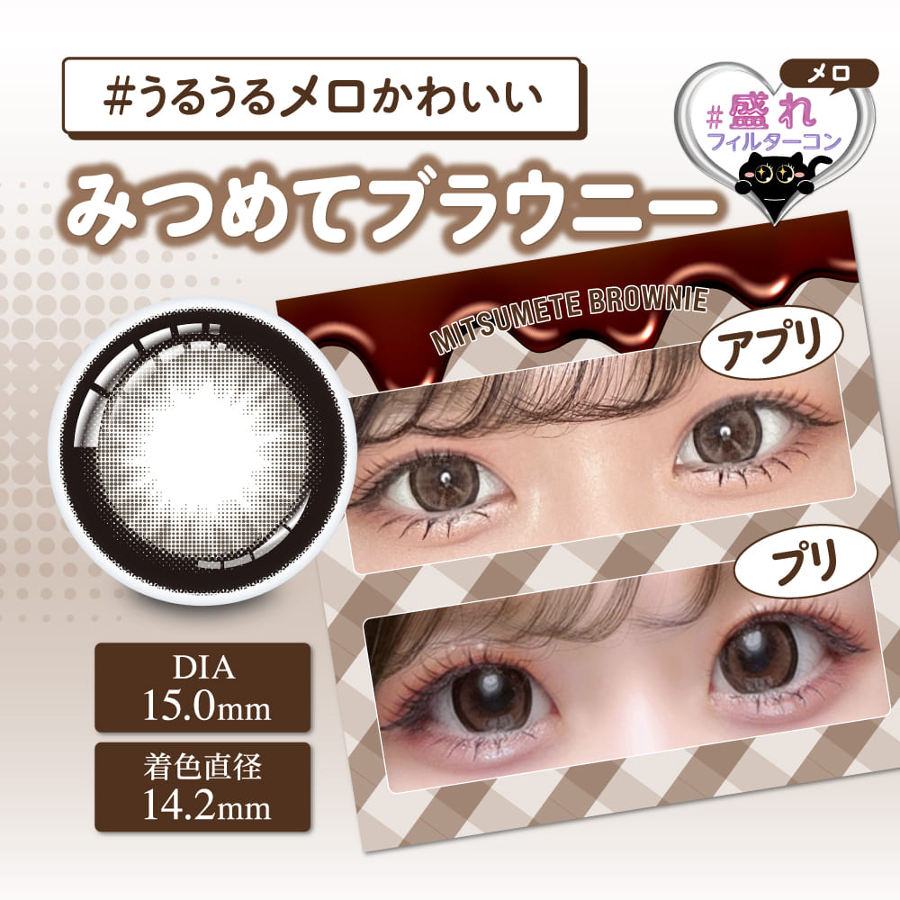 シャプン （1箱10枚入）みつめてブラウニー