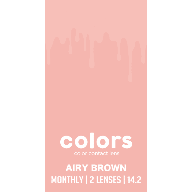 カラーズ（1箱2枚入）エアリーブラウン　