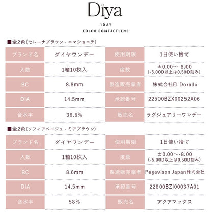 ダイヤワンデー（1箱10枚入）エマショコラ