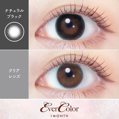 エバーカラーマンスリー（1箱2枚入）ナチュラルブラック