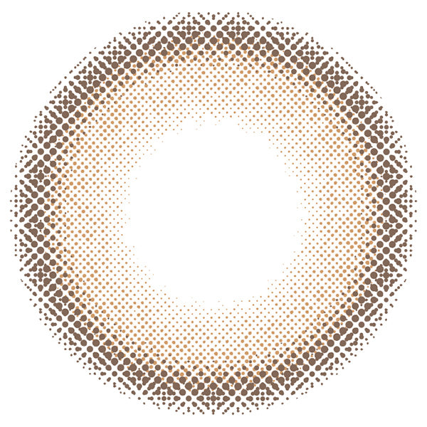 エバーカラーワンデー ナチュラル（1箱20枚入）クリアキャメル