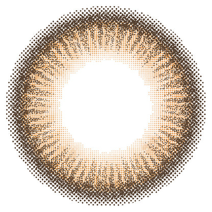 エバーカラーワンデー ナチュラル（1箱20枚入）アプリコットブラウン