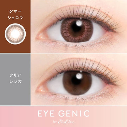 アイジェニック（度あり：1箱1枚入）  シマーショコラ