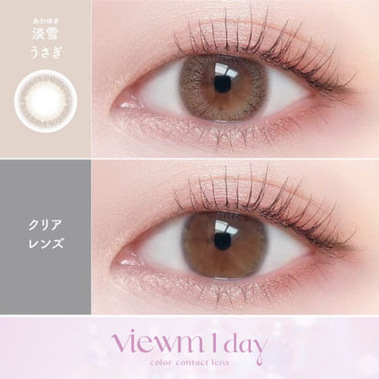 ビュームワンデー（1箱10枚入）淡雪うさぎ