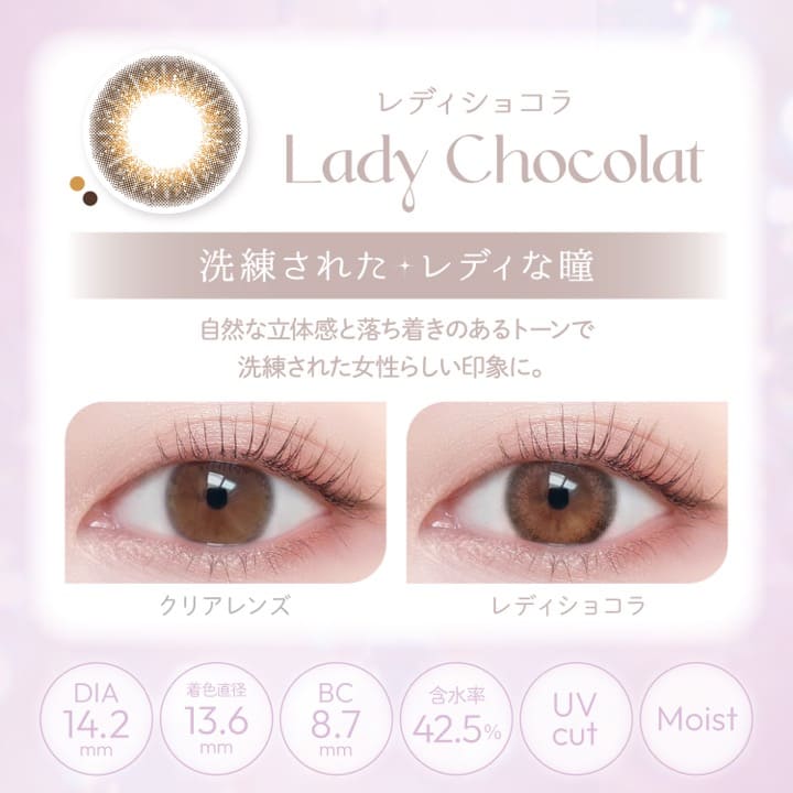 ビュームワンデー（1箱10枚入）レディショコラ